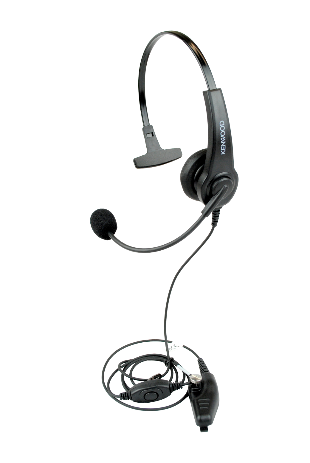 Communication Solutions | Micro-casque léger à un écouteur & PTT | KHS-14C