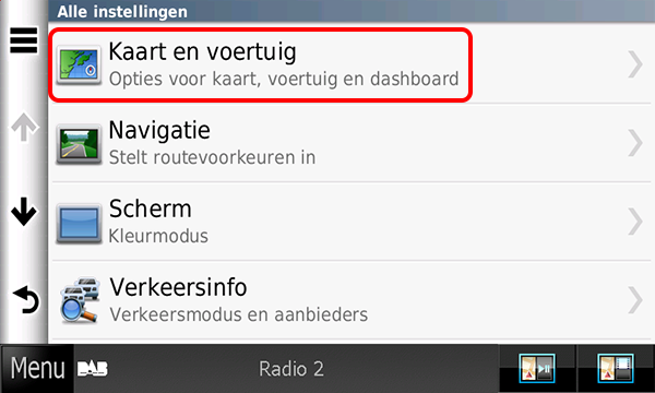 screenshot_DNX7230DAB_Kaart en voertuig