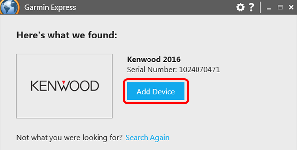 screenshot_GarminExpress_New_Device found